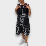 KELLY - VESTIDO MIDI ELEGANTE COM CORTE