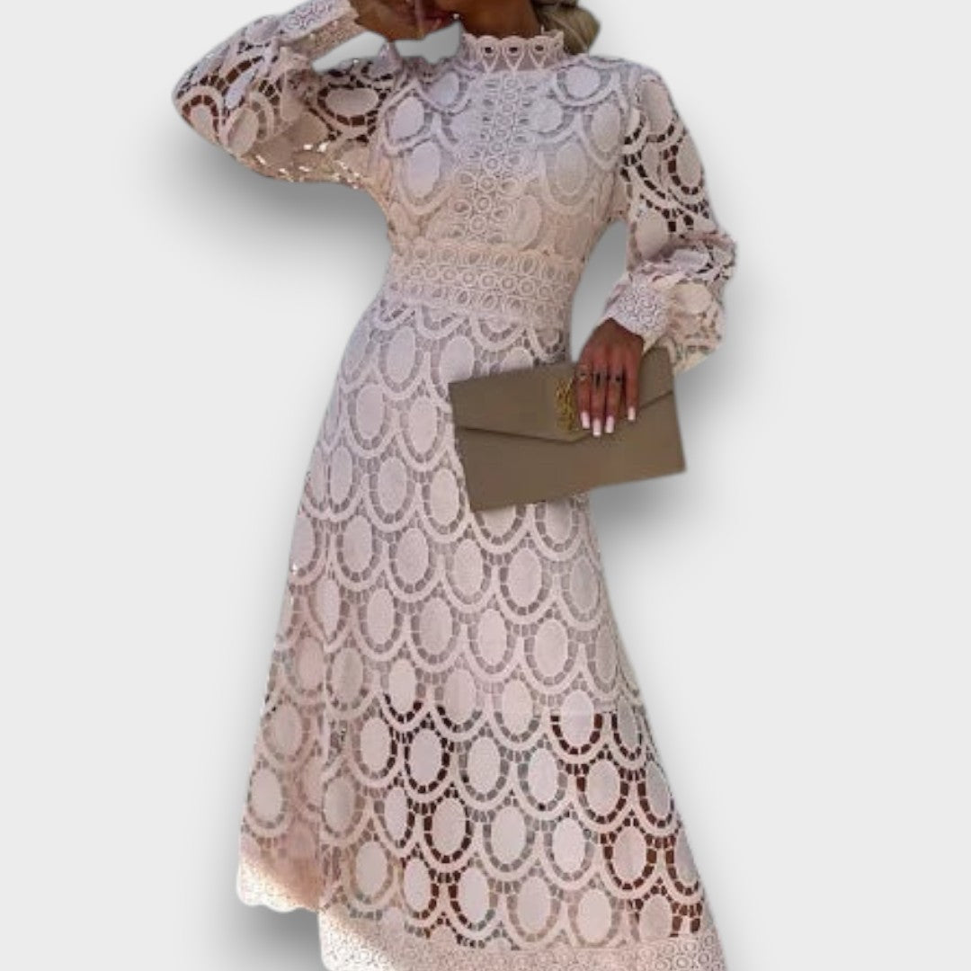 LÍDIA - VESTIDO ELEGANTE DE RENDA