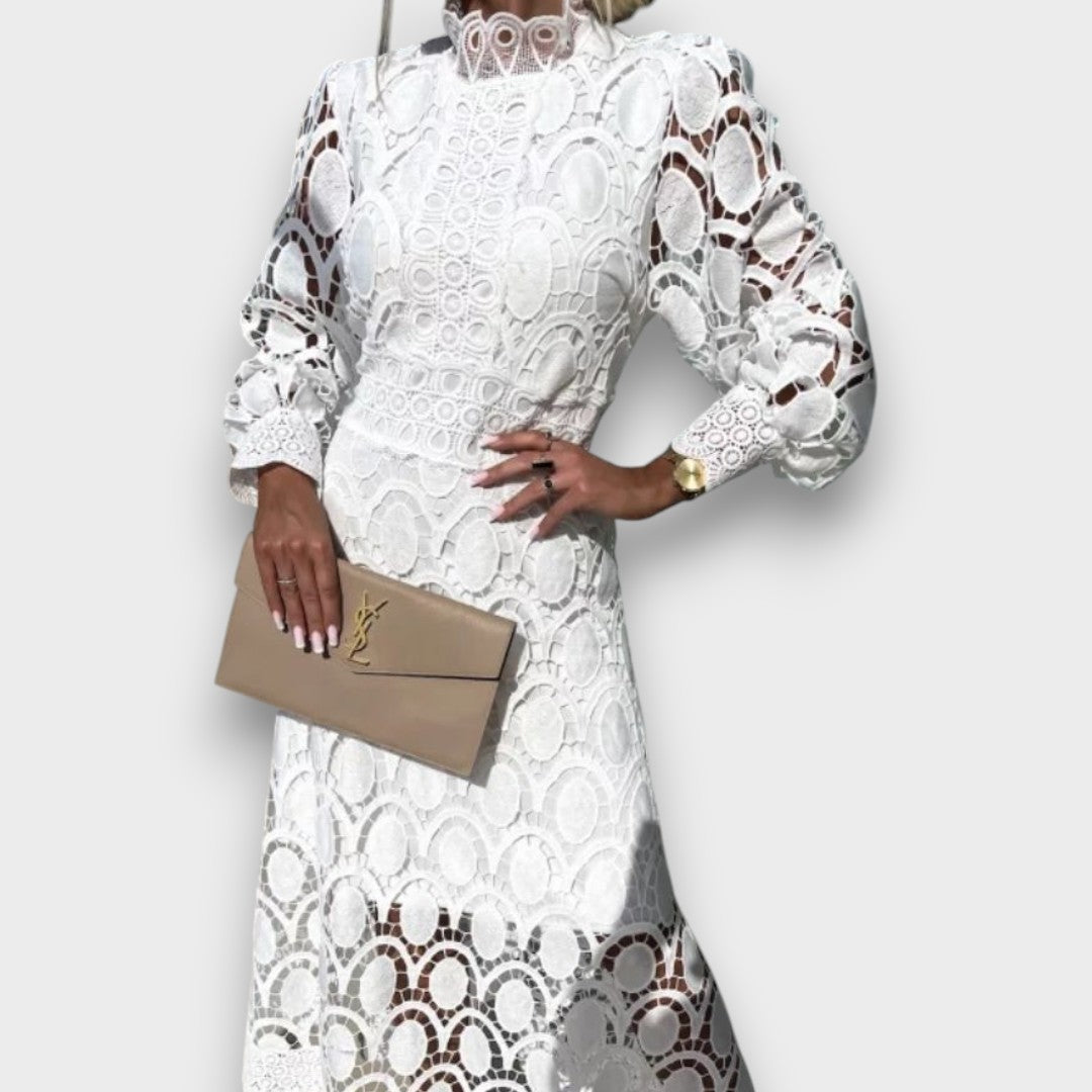LÍDIA - VESTIDO ELEGANTE DE RENDA