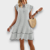 MIRELA - VESTIDO DE PRIMAVERA CURTO FLORAL