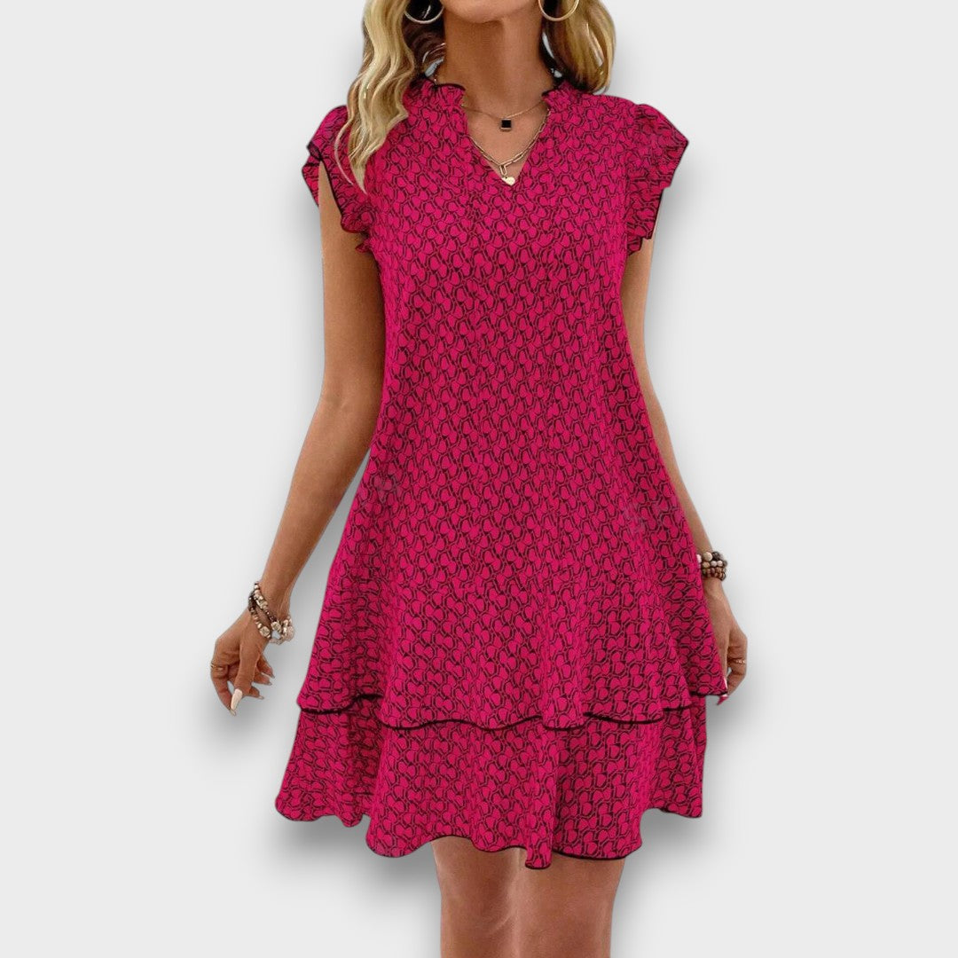 MIRELA - VESTIDO DE PRIMAVERA CURTO FLORAL
