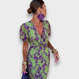 TALITA -  VESTIDO DE PRIMAVERA SOFISTICADO
