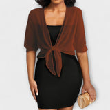 Olivia - Blusa com frente aberta
