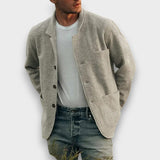 RONALDO - BLAZER CASUAL ABOTOADO COM CONFORTO