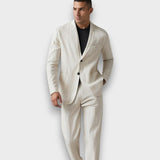 OMAR - CONJUNTO FATO MODERNO DE LINHO