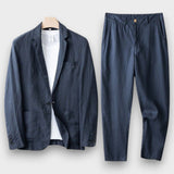 OMAR - CONJUNTO FATO MODERNO DE LINHO