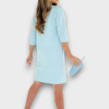 HELENA - VESTIDO CASUAL COM BOLSOS